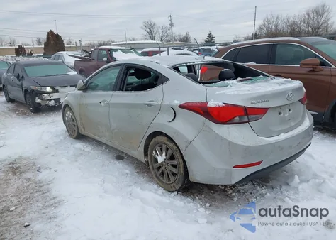 2015 Hyundai Elantra Se z USA, uszkodzony, nr VIN 5NPDH4AEXFH608776